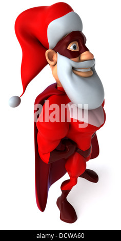 Super Santa claus Stockfoto