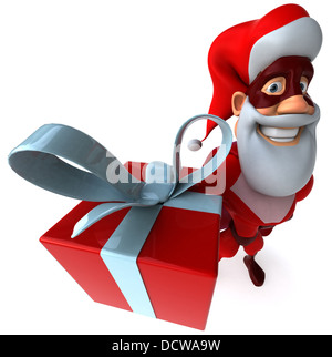 Super Santa claus Stockfoto