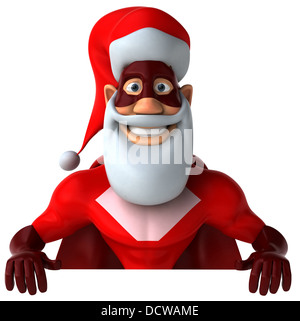 Super Santa claus Stockfoto