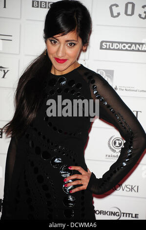 Manjinder Virk Moet British Independent Film awards 2011 im Old Billingsgate Market, London, England - 04.12.11 statt Stockfoto