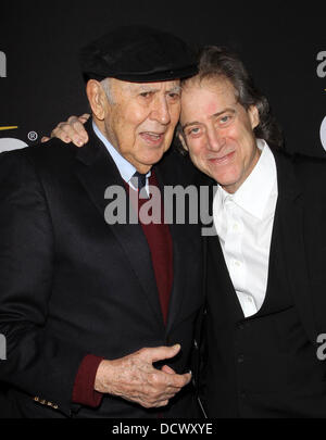 Carl Reiner, Richard Lewis LA Premiere von Encores "Methode, der Wahnsinn von Jerry Lewis' in The Paramount Studios viel Los Angeles, Kalifornien - 07.12.11 stattfand, Stockfoto