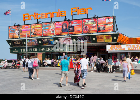 Britannia Pier Great Yarmouth Ortszentrum Norfolk East Anglia England uk gb Stockfoto