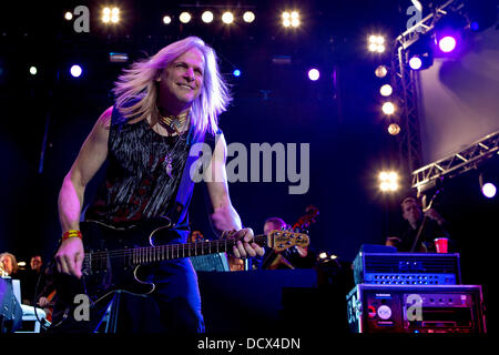 Steve Morse Deep Purple durchführen live in Gothenburg Gothenburg, Schweden - 10.12.11 Stockfoto