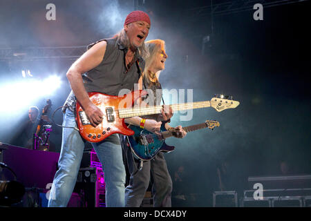 Roger Glover Deep Purple durchführen live in Gothenburg Gothenburg, Schweden - 10.12.11 Stockfoto