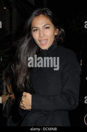 Elodie Yung, bei der Weltpremiere von "The Girl With The Dragon Tattoo" after-Party im Aqua. London, England - 12.12.11 Stockfoto