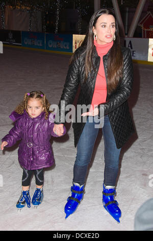 Kyle Richards Disney On Ice präsentiert Disney Pixars "Toy Story 3" - Ankünfte am Nokia Plaza L.A. LIVE Los Angeles, Kalifornien - 14.12.11 Stockfoto