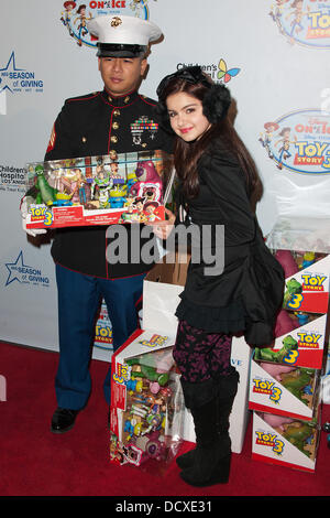 Ariel Winter Disney On Ice präsentiert Disney Pixars "Toy Story 3" - Ankünfte am Nokia Plaza L.A. LIVE Los Angeles, Kalifornien - 14.12.11 Stockfoto