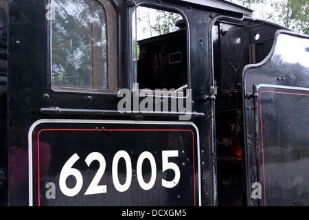 Der Jacobite Dampfzug bei Glenfinnan Schottland UK Stockfoto