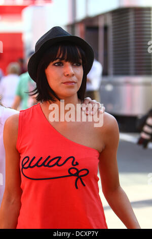 Fernando Alonsos Frau Raquel del Rosario Formel 1 Grand Prix 2011 - Circuit de Catalunya - Barcelona, Spanien - 22.05.11 Stockfoto