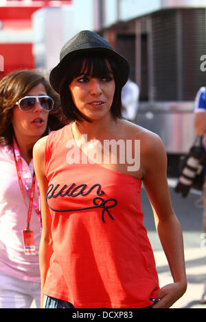 Fernando Alonsos Frau Raquel del Rosario Formel 1 Grand Prix 2011 - Circuit de Catalunya - Barcelona, Spanien - 22.05.11 Stockfoto