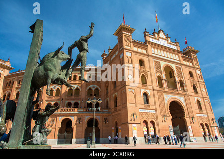 Madrid, Plaza de Toros de Las Ventas Stockfoto