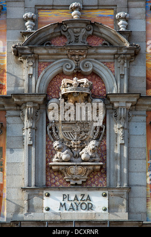 Spanien, Madrid, Plaza Mayor Stockfoto