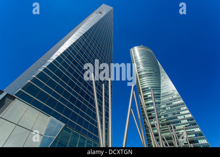 Madrid, Financial District Stockfoto