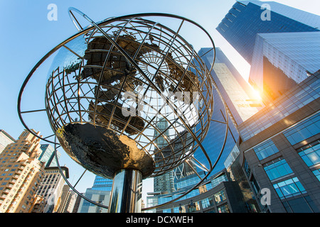 New York City, Columbus Circle Stockfoto