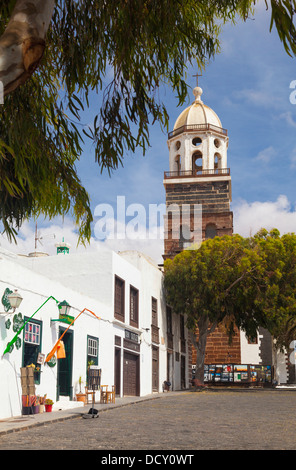 16. Jahrhundert Kirche von Nuestra Señora de Guadalupe, Teguise, Lanzarote, Kanarische Inseln Stockfoto