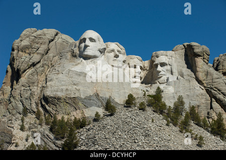 MOUNT RUSHMORE NATIONAL MONUMENT (© GUTZON & LINCOLN BORGLUM 1941) BLACK HILLS SOUTH DAKOTA USA Stockfoto