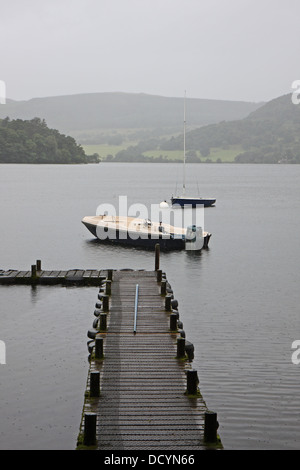 Boote, Howtown, Ullswater, Lake District, Cumbria, UK Stockfoto