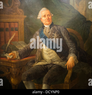 Charles Gravier de Vergennes - Alexis-Joseph Mazerolle - Musée de l'Armée / Hôtel National des Invalides Öl auf Leinwand Stockfoto