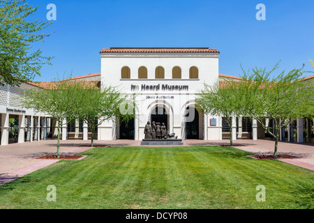 Steele Auditorium an der Heard Museum der gebürtige Kulturen und Kunst, Phoenix, Arizona, USA Stockfoto