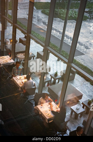 Museum of Modern Art New York City Restaurant Stockfoto