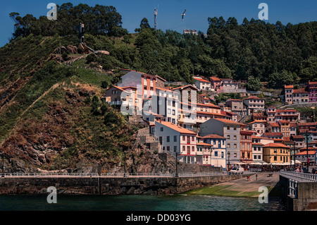 Cudillero Dorf in Asturien Spanien, Europa Stockfoto