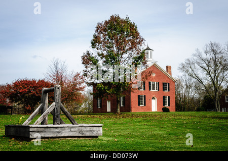 Prince William County Courthouse, Brentsville Gerichtsgebäude Altstadt, Bristow, Virginia Stockfoto