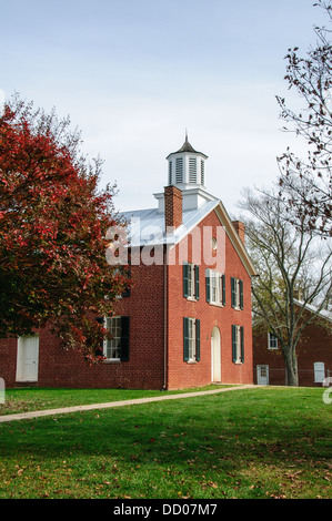 Prince William County Courthouse, Brentsville Gerichtsgebäude Altstadt, Bristow, Virginia Stockfoto