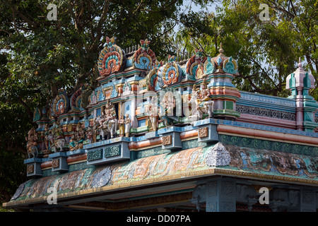 Hindu Tempel Kapaleeswarar Koil. Chennai. Tamil Nadu. Indien Stockfoto