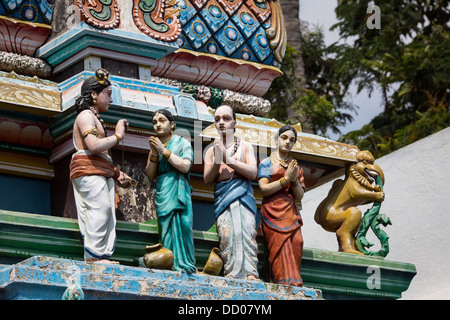 Hindu Tempel Kapaleeswarar Koil. Chennai. Tamil Nadu. Indien Stockfoto