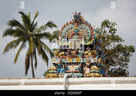 Hindu Tempel Kapaleeswarar Koil. Chennai. Tamil Nadu. Indien Stockfoto