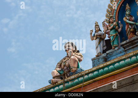 Hindu Tempel Kapaleeswarar Koil. Chennai. Tamil Nadu. Indien Stockfoto