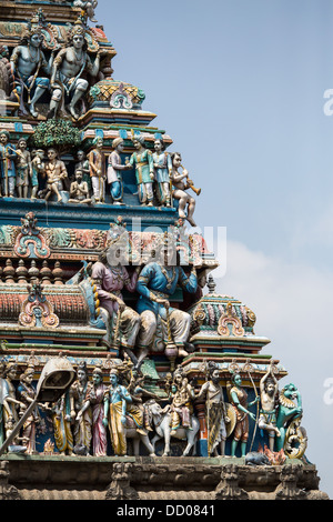 Hindu Tempel Kapaleeswarar Koil. Chennai. Tamil Nadu. Indien Stockfoto