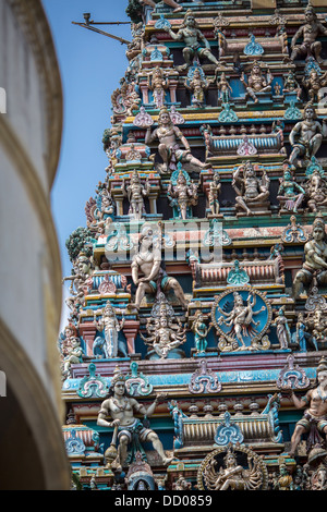 Hindu Tempel Kapaleeswarar Koil. Chennai. Tamil Nadu. Indien Stockfoto