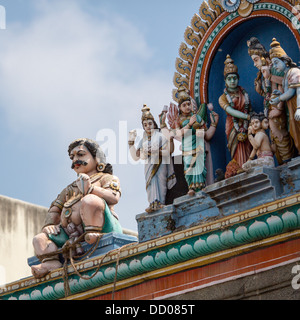 Hindu Tempel Kapaleeswarar Koil. Chennai. Tamil Nadu. Indien Stockfoto