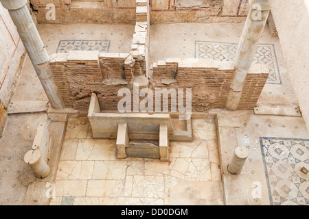 Zimmer in einem der Terrasse beherbergt, Ephesus, Türkei Stockfoto