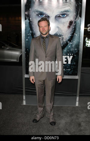 Dallas Roberts The World Premiere des "Grauen" statt, an die königliche Kinos - Ankünfte Los Angeles, Kalifornien - 11.01.12 Stockfoto