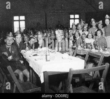 Queen Sie Elizabeth II Krönung Kinderfest 1953 Stockfoto