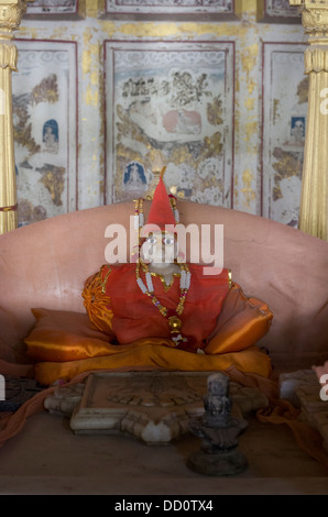 Maha-Mandir-Tempel, Aayas Deonath gewidmet. Jetzt verwendet als Schule - Jodhpur, Rajashtan, Indien Stockfoto