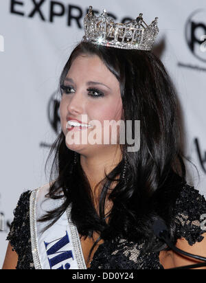 Laura Kaeppeler 2012 Miss America 2012 Miss Amerika Pageant Winner Pressekonferenz im Planet Hollywood Resort &amp; Casino Las Vegas, Nevada - 14.01.12 Stockfoto