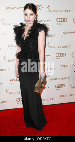 Michelle Trachtenberg 2012 Kunst der Elysium-Himmel-Gala in der Union Station - Ankünfte Los Angeles, Kalifornien - 14.01.12 Stockfoto