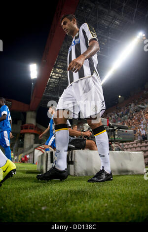 Danilo Larangeira (Udinese), 22. August 2013 - Fußball / Fußball: UEFA Europa League Play-off 1. Bein match zwischen Udinese 1-3 Slovan Liberec Stadium Nereo Rocco in Triest, Italien. (Foto von Maurizio Borsari/AFLO) Stockfoto