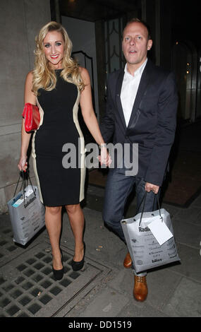 Antony Baumwolle und Gast BBC Radio Times decken Awards statt auf Claridge - Abflüge London, England - 17.01.12 Stockfoto