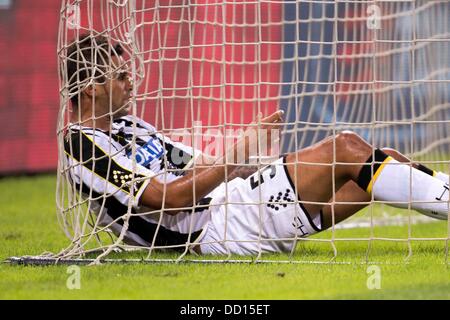 Danilo Larangeira (Udinese), 22. August 2013 - Fußball / Fußball: UEFA Europa League Play-off 1. Bein match zwischen Udinese 1-3 Slovan Liberec Stadium Nereo Rocco in Triest, Italien. (Foto von Maurizio Borsari/AFLO) Stockfoto