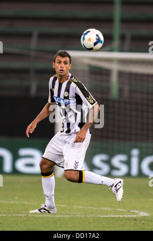 Danilo Larangeira (Udinese), 22. August 2013 - Fußball / Fußball: UEFA Europa League Play-off 1. Bein match zwischen Udinese 1-3 Slovan Liberec Stadium Nereo Rocco in Triest, Italien. (Foto von Maurizio Borsari/AFLO) Stockfoto