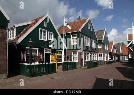 Touristische Fischerdorf Marken.Holland.Netherlands.Old historische Stadt nördlich von Amsterdam die Niederlande Stockfoto