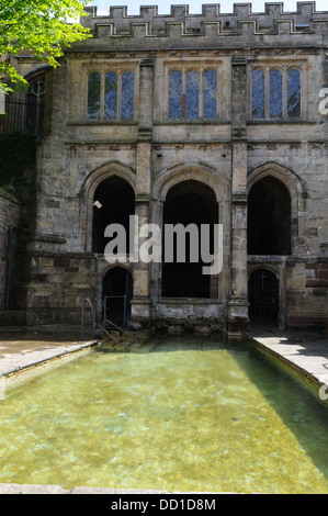 St Winefride gut Schrein Holywell Flintshire älteste kontinuierlich besuchten Wallfahrtsort in Großbritannien Wales Cymru UK GB Stockfoto