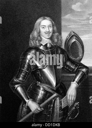 Edward Somerset, 2. Marquess of Worcester (1601-1667) auf Kupferstich aus dem Jahr 1827. Stockfoto