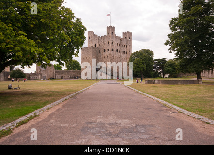 Rochester Castle Kent UK Stockfoto