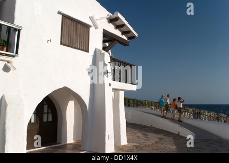 Binibeca Vell, (Fischerdorf). San Luis, Menorca, Balearische Inseln, Spanien, Europa Stockfoto