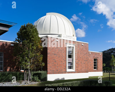 dh Carter Observatory WELLINGTON NEW ZEALAND Carter Observatory Kuppel und Planetarium Botanic Gardens Stockfoto